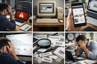 Семь ошибок, которые мешают эффективному продвижению сайтов