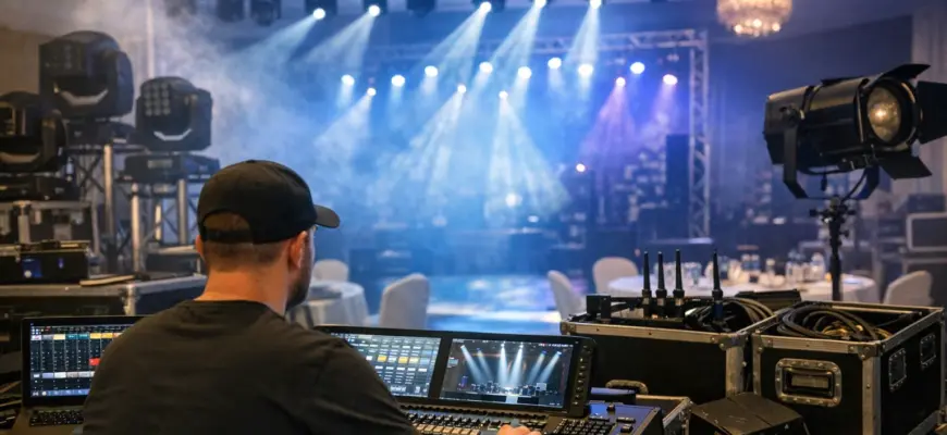 Как выбрать световое оборудование для мероприятия в Минске