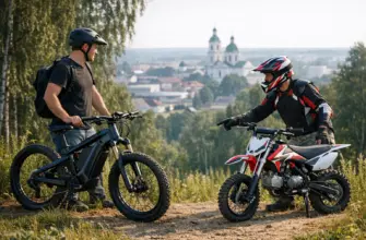 Сравнение электровелосипедов и питбайков в Оззи: что выбрать